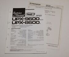 PIONEER UPX-9600 UPX-8600