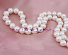 Collana di perle Akoya bianche