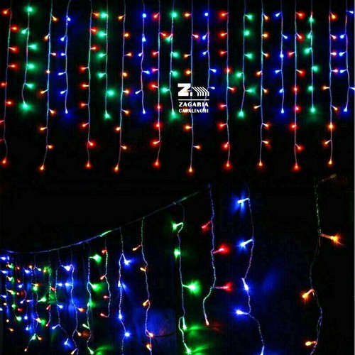 Luci natalizie tenda luminosa - tenda,