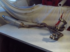 Suzuki GSX-R 750 W GR7BB EZ95 Fascetta Impianto di Scarico 4-2-1 Silenziatore Collettore