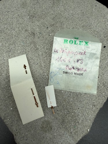 Rolex set lancette oro rosso - set,