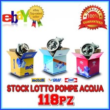 STOCK LOTTO 118pz POMPE ACQUA ALFA FIAT LANCIA RENAULT FORD - RICAMBI D'EPOCA