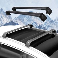 Cross bars lockable roof bars