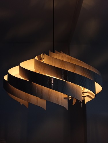 Lampada soffitto legno - da,