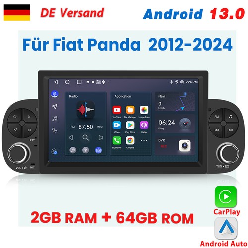 Per fiat panda 2012 - 2012-2024, 7"