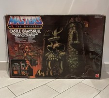 Masters Of The Universe  Motu Castle Of Grayskull 8 Back Usa  Rare ?EMPTY BOX?