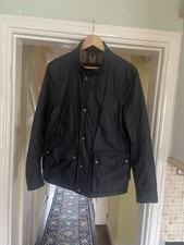 BELSTAFF Giacca Cera Blu Navy