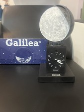 GALILEA Lunar Moon Phase Clock by Bernard Vuarnesson Vintage  Con Scatola