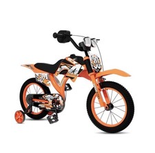 bicicletta Da Cross Magikbike 16” Arancio