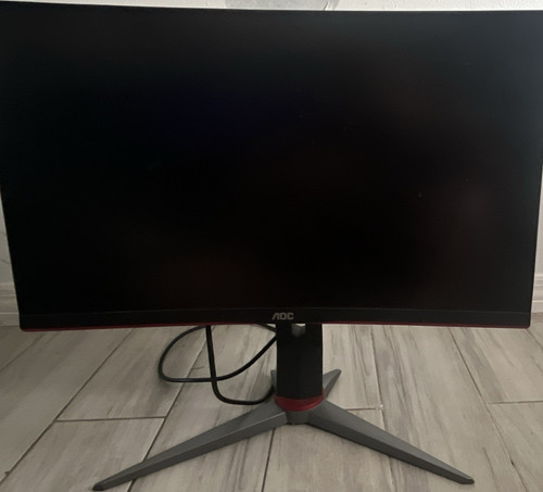 Aoc c24g2 24in curved gaming - curved,