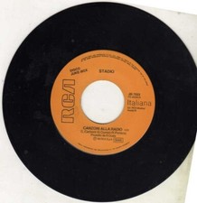 STADIO RARO 45 GIRI PROMO JB DEL 1986 CANZONI ALLA RADIO - RCA JB 7553