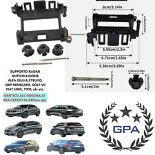 SUPPORTO RADAR ANTICOLLISIONE