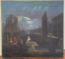 Dipinto olio su tela soggetto