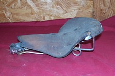 Antica sella bici Brooks B72 made in England inglese in pelle vecchia 