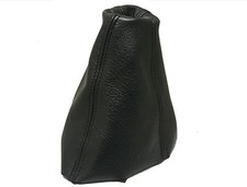 HONDA CR-V Modello 2006 - 2012 Cuffia Leva Cambio 100% Vera Pelle Nero