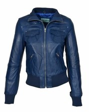 Lusso Donna Blu pelle