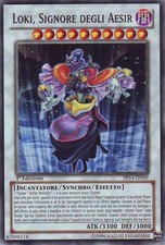 YU-GI-OH! SP14-IT049 Loki Signore degli Aesir  Starfoil 1° Edizione Ita