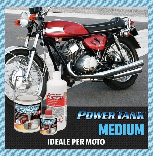 Power tank kit medio - tank, bianco