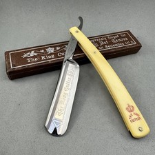 Straight Razor Trident's "The King Cutter"  20.2 mm (6/8") - Solingen Germany