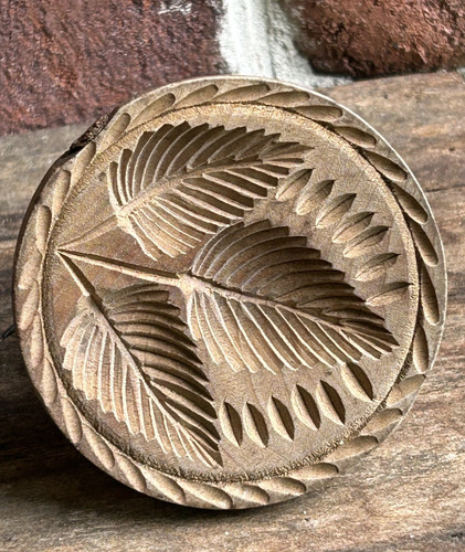 Antico stampo burro - , legno