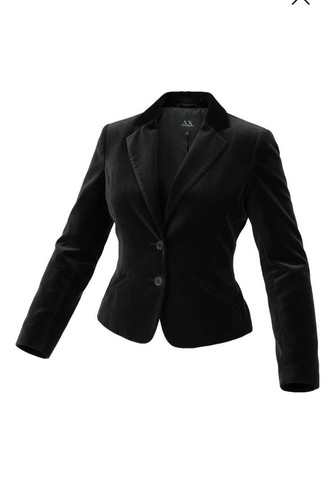 Blazer armani exchange nero - blazer,