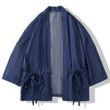Uomo Kimono Jeans Cappotto