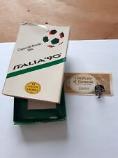 Spilla pin mascotte Ciao FIFA Italia 90 argento Cocepa Milano