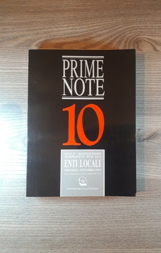 Prime note ottobre 1991 - n.,