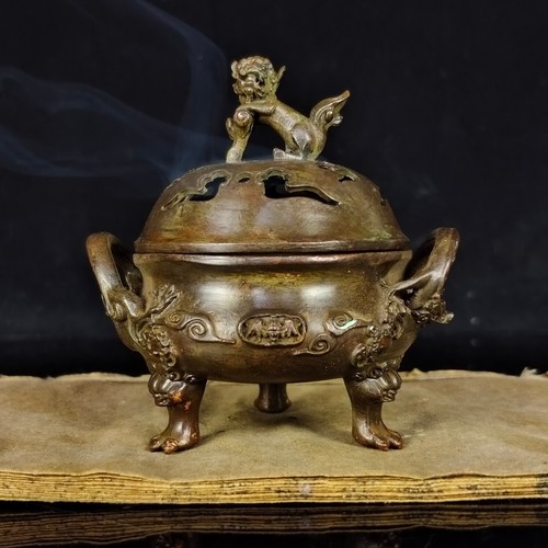 Antica stufa cinese xuande - antica,