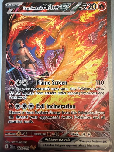 Team rocket moltres ex - team, rocket's