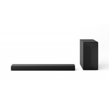 LG Soundbar S60T, 340W su 3.1 canali, Dolby Digital, DTS, Subwoofer wireless, Bl