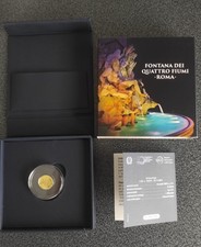 Moneta 10 Euro oro Fontana dei