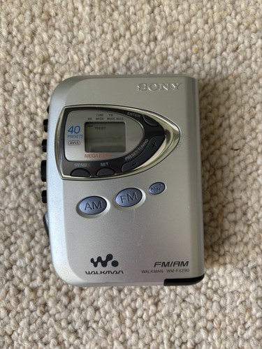 Sony walkman fx290 radio - sony, wm-fx290