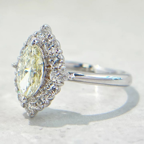 Anello solitario con diamante - solitario,
