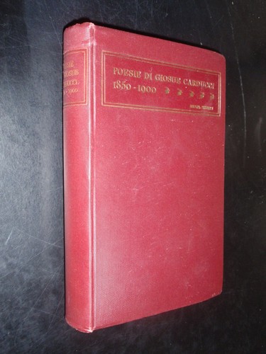Carducci poesie 1850 1900 - carducci,