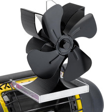 Wood Stove Fan Heat Powered