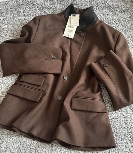 Blazer zara collo - zara, doppia