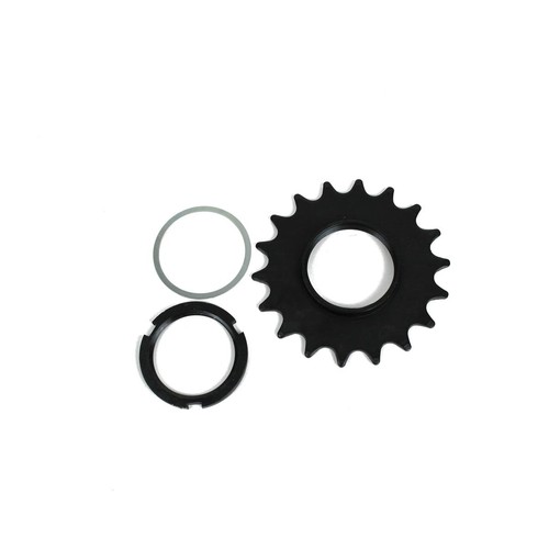 Pignone denti nero con - pignone, 1/8