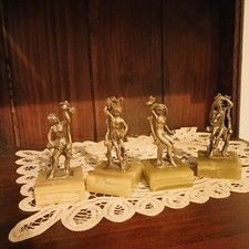 4 statue in argento ENOAERRE