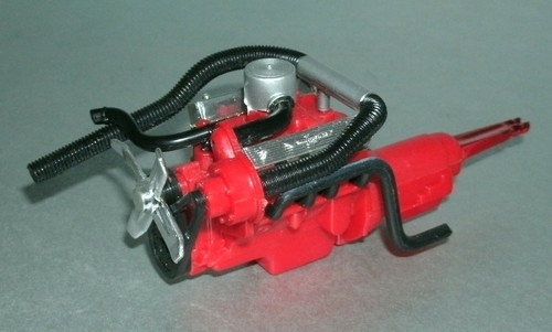 Modellino motore plastica - in,