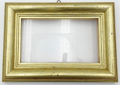 Cornice dorata rettangolare - cornice,