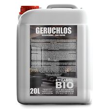 20 Litri Bioetanolo Premium 100% per Biocamino | 1 x 20LT | Liquido