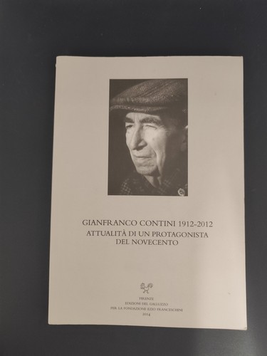 Libro gianfranco contini - libro,