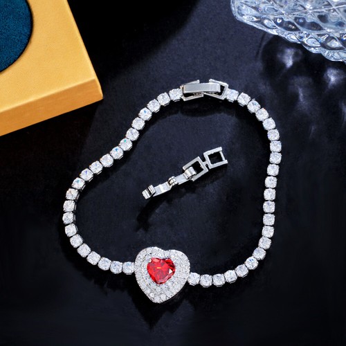 Bracciale catena tennis