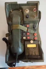Military Telephone Set TA-838A/TT Star Dynamic Corp Field Phone Radio Untested