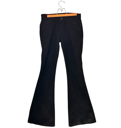 Jeans donna fondo campana nero