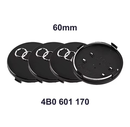 Coprimozzo audi nero lucido - coprimozzo,