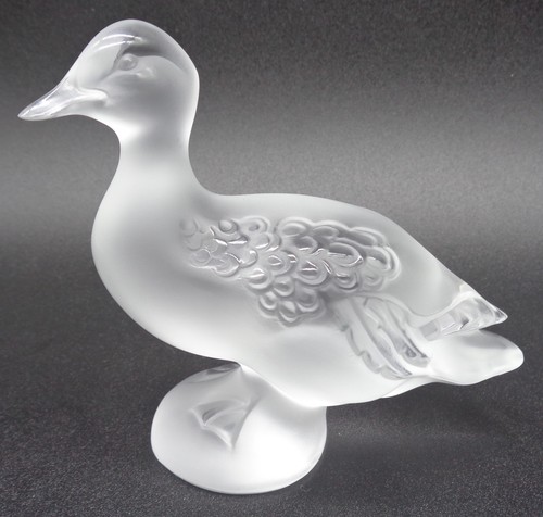 Lalique figurine canard