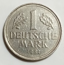 1 Marco Germania 1981 zecca D (Monaco)
