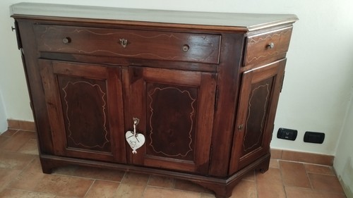 Rara credenza scantonata - rara,